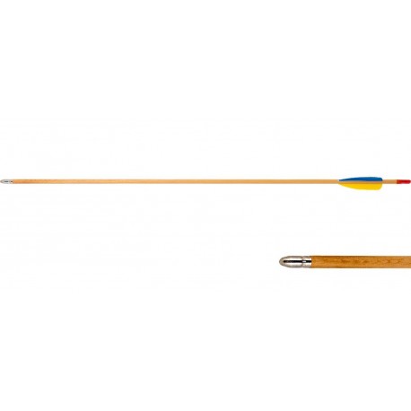 Traditional wooden arrow 28''